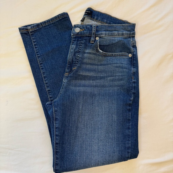 Banana Republic Denim - Banana Republic Curvy Girlfriend Mid-Rise Blue Women's Jeans 5-Pocket Sz: 28/6